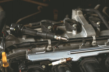 Fototapeta premium new spark plug