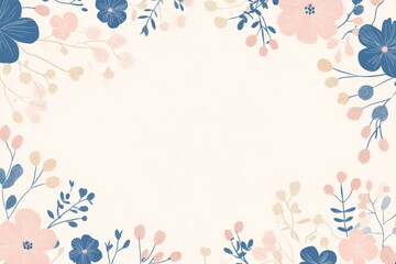 background with flowers