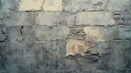 Obraz premium old concrete plaster brick wall texture urban background
