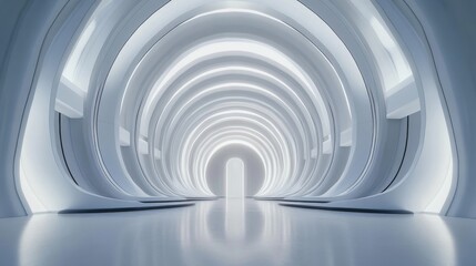 Obraz premium abstract 3d tunnel