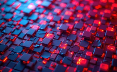 Obraz premium An abstract, intricate network of lines and shapes, creating a mesmerizing and dynamic visual pattern.