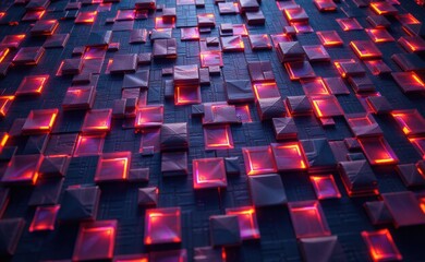 Obraz premium An abstract, intricate network of lines and shapes, creating a mesmerizing and dynamic visual pattern.