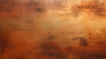 Naklejka premium Elegant Abstract Copper Texture Background for Luxury Banner Use, Featuring Warm Tones, Smooth Finish, and Subtle Visual Depth in Luxurious Design
