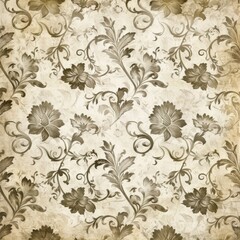Vintage Floral Decorative Background Design