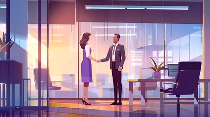 Obraz premium representation of those working in finance