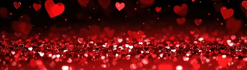 Valentine hearts wallpaper background romantic scene abstract design