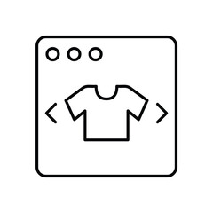 Product Categories icon isolated on a white background. Vector illustration.