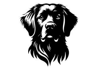 Dog Silhouette Vector Illustration