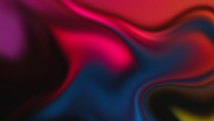 Color gradient background with noise. Abstract blurred, grainy gradient banner, background. Colorful digital grain soft noise, chromatic, aberration effect.