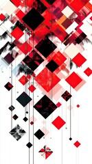 Modern Abstract Geometric Diamond Pattern Vector Design Background for Stylish Projects