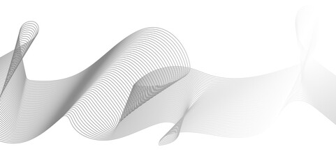 Abstract futuristic blend waves technology modern gradient flowing wave lines glowing lines. Background lines wave abstract stripe design. White background, mesh abstract, vector gradient line blend.