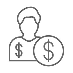 Mutual Fund Shares icon Design