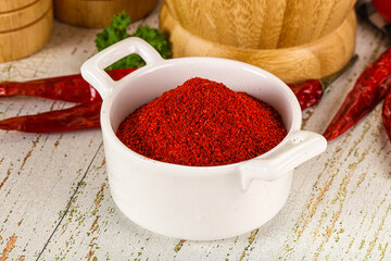 Spicy dry hot Chili powder
