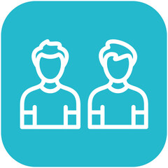 Youth vector icon illustration of Protesting and Civil Disobedience iconset.