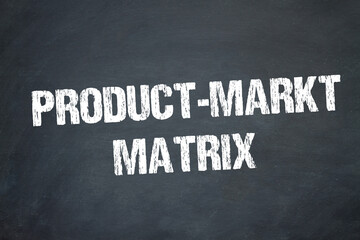 Produkt-Markt-Matrix	

