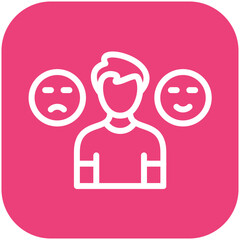 Expression vector icon illustration of Protesting and Civil Disobedience iconset.