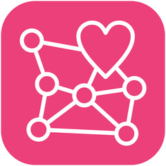 Integrity vector icon illustration of Human Resource iconset.