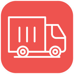 Truck vector icon illustration of Children Toys iconset.