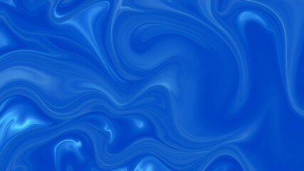 Obraz premium Abstract blue swirling liquid marble texture background image for design projects, websites, and presentations,