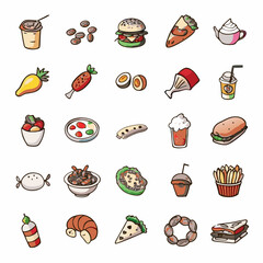 food and drink icons