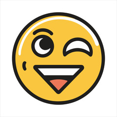 Fototapeta premium smiley face emoticon