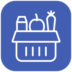 Food Supplies vector icon illustration of Hajj Pilgrimage iconset.