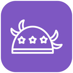 Bandana vector icon illustration of Festa Junina iconset.