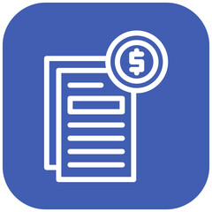 Bribery Checklist vector icon illustration of Corruption iconset.