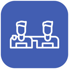 Friendship Bond vector icon illustration of Friendship iconset.
