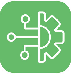 Intelligence vector icon illustration of Business Analytics iconset.