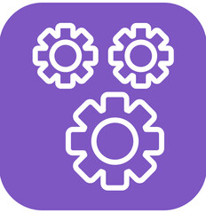 Automation vector icon illustration of Business Analytics iconset.