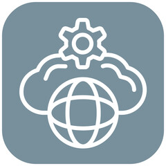 Network Integration vector icon illustration of Networking iconset.