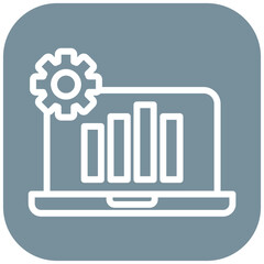 Functional Testing vector icon illustration of Quality Assurance iconset.