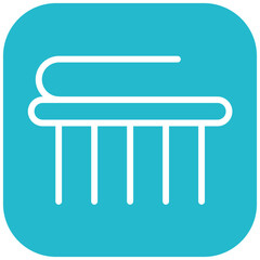 Scrubbing vector icon illustration of Cleaning and Dusting iconset.