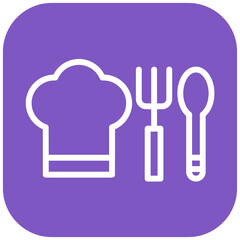 Chef vector icon illustration of Cleaning and Dusting iconset.