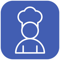 Cook vector icon illustration of Cleaning and Dusting iconset.