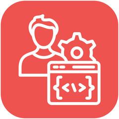 Programming Skills vector icon illustration of No Code iconset.