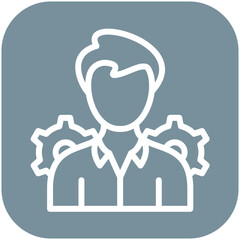 Administration vector icon illustration of Law & Legislation iconset.