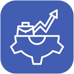 Productivity vector icon illustration of Business Training iconset.