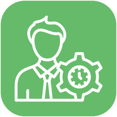Efficiency vector icon illustration of Business Training iconset.