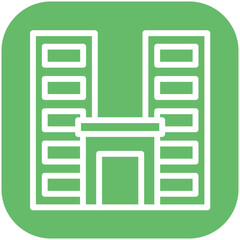 Company vector icon illustration of Business Training iconset.