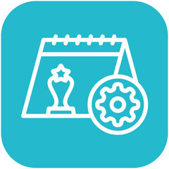 Event Organization vector icon illustration of Award Events iconset.