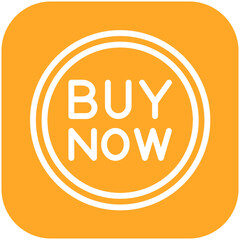 Buy Now vector icon illustration of Fashion Ecommerce iconset.