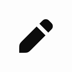 Pencil write drawing icon vector sign