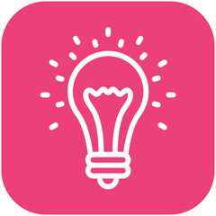 Idea vector icon illustration of Achievements iconset.