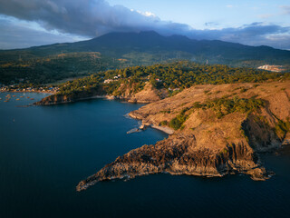 view from the mountain