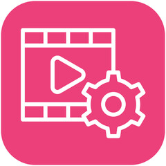 Development vector icon illustration of Filmmaking iconset.