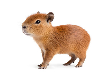 Fototapeta premium Capybara isolated on white background