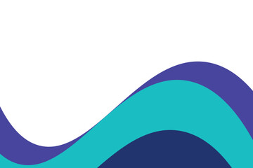 abstract wave background vector