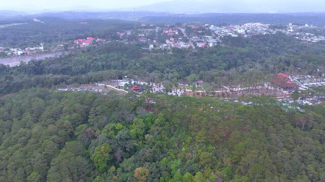 Our Lady of Mang Den is a relic of the Statue of Our Lady of Fatima in Mang Den, a Catholic pilgrimage site of the Diocese of Kon Tum, located in Mang Den town